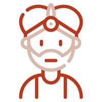 Maharaja icon for web, app, infographic, etc vector