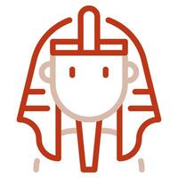Pharaoh icon for web, app, infographic, etc vector