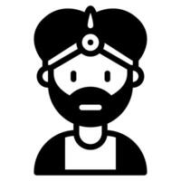 Maharaja icon for web, app, infographic, etc vector
