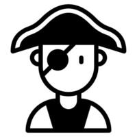 Pirate icon for web, app, infographic, etc vector