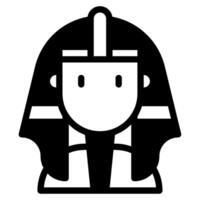 Pharaoh icon for web, app, infographic, etc vector