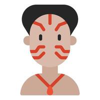 Maori icon for web, app, infographic, etc vector