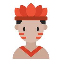 Cherokee icon for web, app, infographic, etc vector