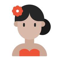 Flamenco icon for web, app, infographic, etc vector