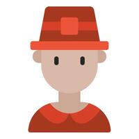 Pilgrim icon for web, app, infographic, etc vector