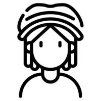 Rastafari icon for web, app, infographic, etc vector