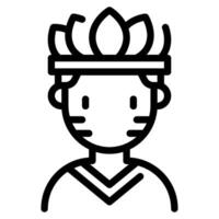 Cherokee icon for web, app, infographic, etc vector