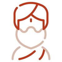 Swami icon for web, app, infographic, etc vector