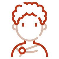 Roman icon for web, app, infographic, etc vector