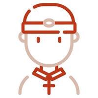 Mandarin icon for web, app, infographic, etc vector