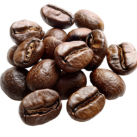 Coffee Beans and grounds isolated png