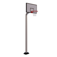 3d render basketball hoop with transparent background png