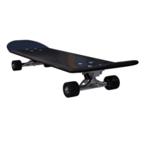 3d render Skateboard with transparent background png