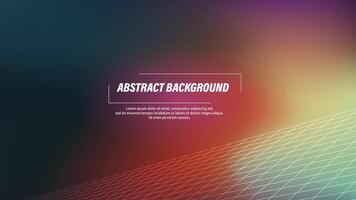 Abstract colourful gradient geometric modern and futuristic technology concept. suitable for banner, backdrop, website Bg, covers, and wallpaper vector