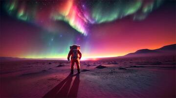 A groundbreaking moment as astronauts discover new frontiers on an unexplored planet. which showcases the future of space discovery and exploration. video
