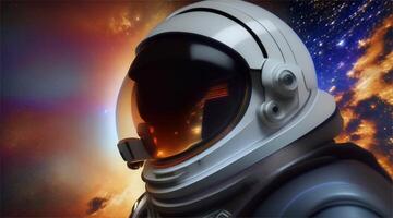 Astronaut on a new planet and follows the journey of astronauts as they land on a new planet. It captures the essence of future space travel and exploration. video
