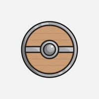 illustration Shield. design Shield. Shield Cartoon design illustration and icon for website, digital and print vector