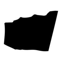 Gagaifomauga district map, administrative division of Samoa. illustration. vector