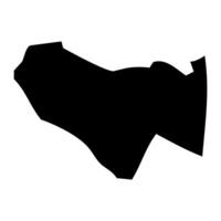 Vaisigano district map, administrative division of Samoa. illustration. vector