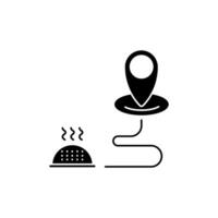 shipping concept line icon. Simple element illustration. shipping concept outline symbol design. vector