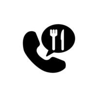 call concept line icon. Simple element illustration. call concept outline symbol design. vector