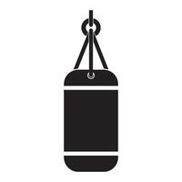 punching bag icon symbol vector