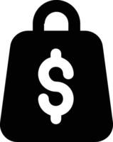 Bag icon symbol image vector