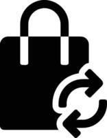 Bag icon symbol image vector