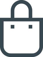 Bag icon symbol image vector