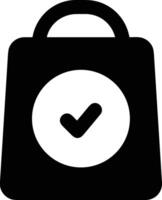 Bag icon symbol image vector