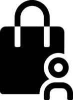 Bag icon symbol image vector