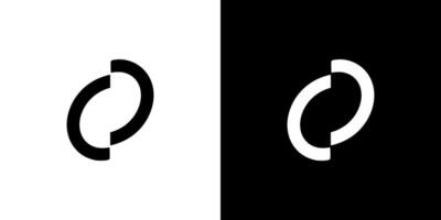 Half circle abstract logo icon . shape round simple isolated vector
