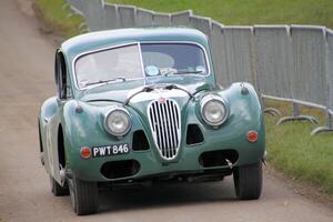 Malpas in Cheshire in the UK in September 2023. A view of a Classic Car photo