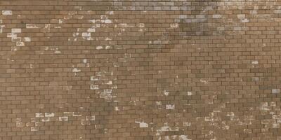 top view of the surface of wet paving slabs and pedestrian footpath after rain photo