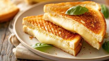Golden Mozzarella in Carrozza Sandwiches photo