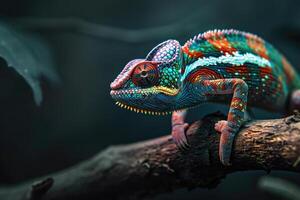Chameleon on the Branch photo