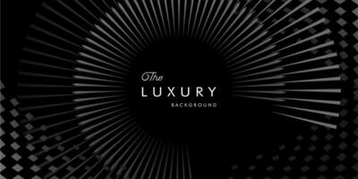 Luxury abstract black grey background with silver lines and sparkle geometric shapes. Illustration from about modern template design for a sweet and elegant feeling vector