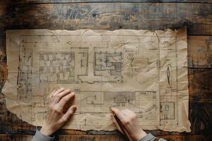 An image for illustration in articles of construction, design-related work photo