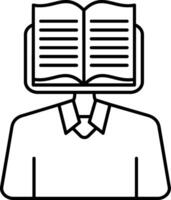 Learning Line Icon vector
