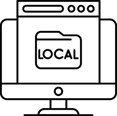 Local Line Icon
