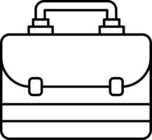 Briefcase Line Icon vector