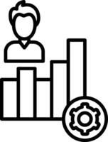 Productivity Line Icon vector