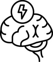 Tension Line Icon vector