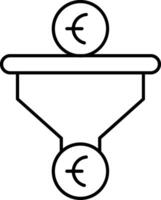 Sales Pipeline Icon vector