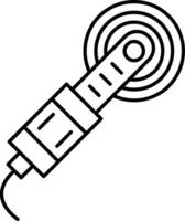 Polisher Line Icon vector