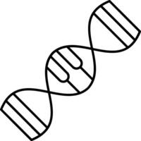 Genetics Line Icon vector