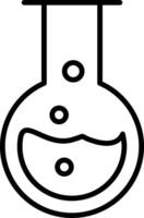 Experiment Line Icon vector