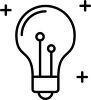 Idea Line Icon vector