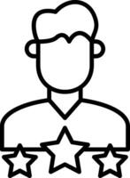 User Experience Line Icon vector