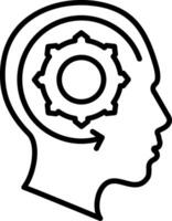Learning Line Icon vector